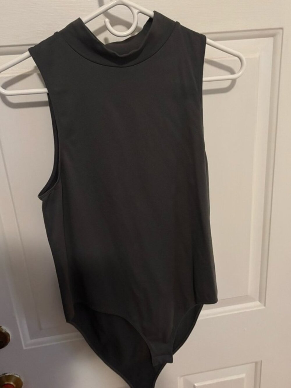 Classic Mock Neck Sleeveless Bodysuit